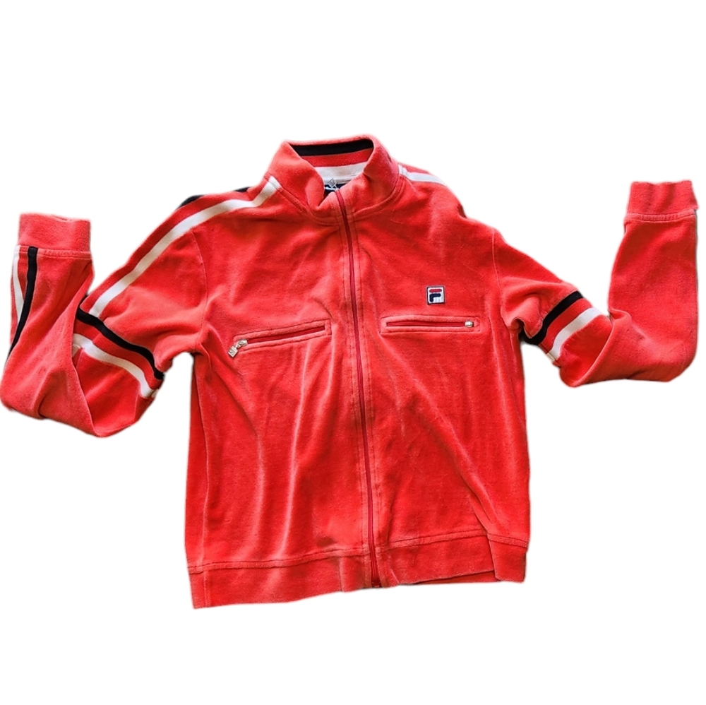 Velour Fils  zip up.